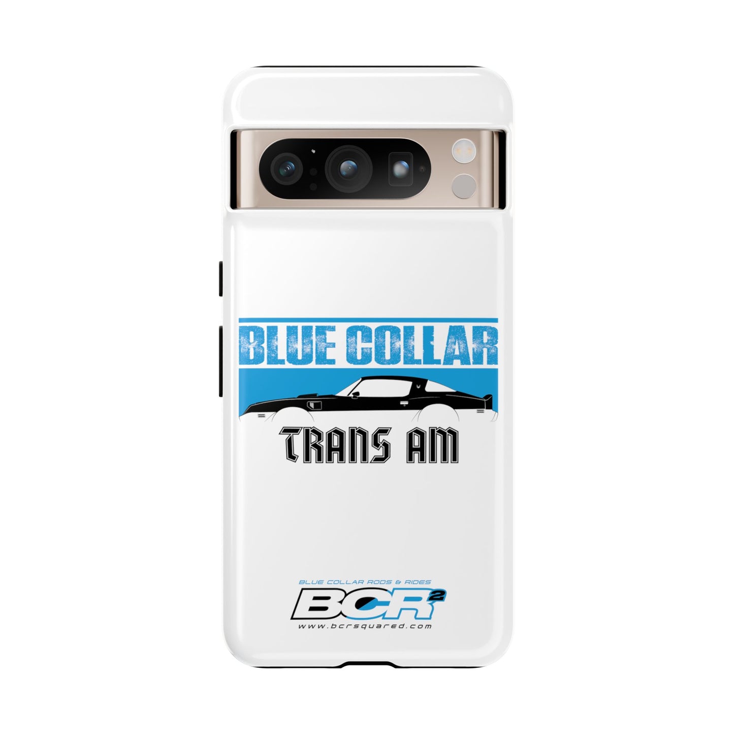 Blue Collar Trans Am White Phone Case