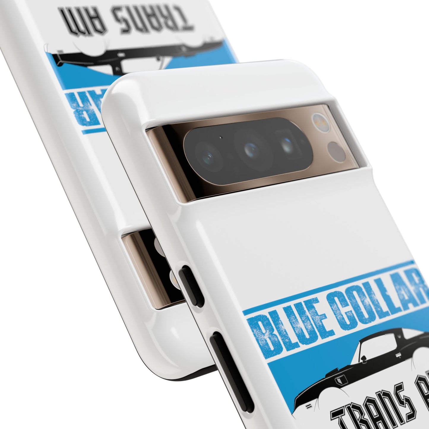 Blue Collar Trans Am White Phone Case