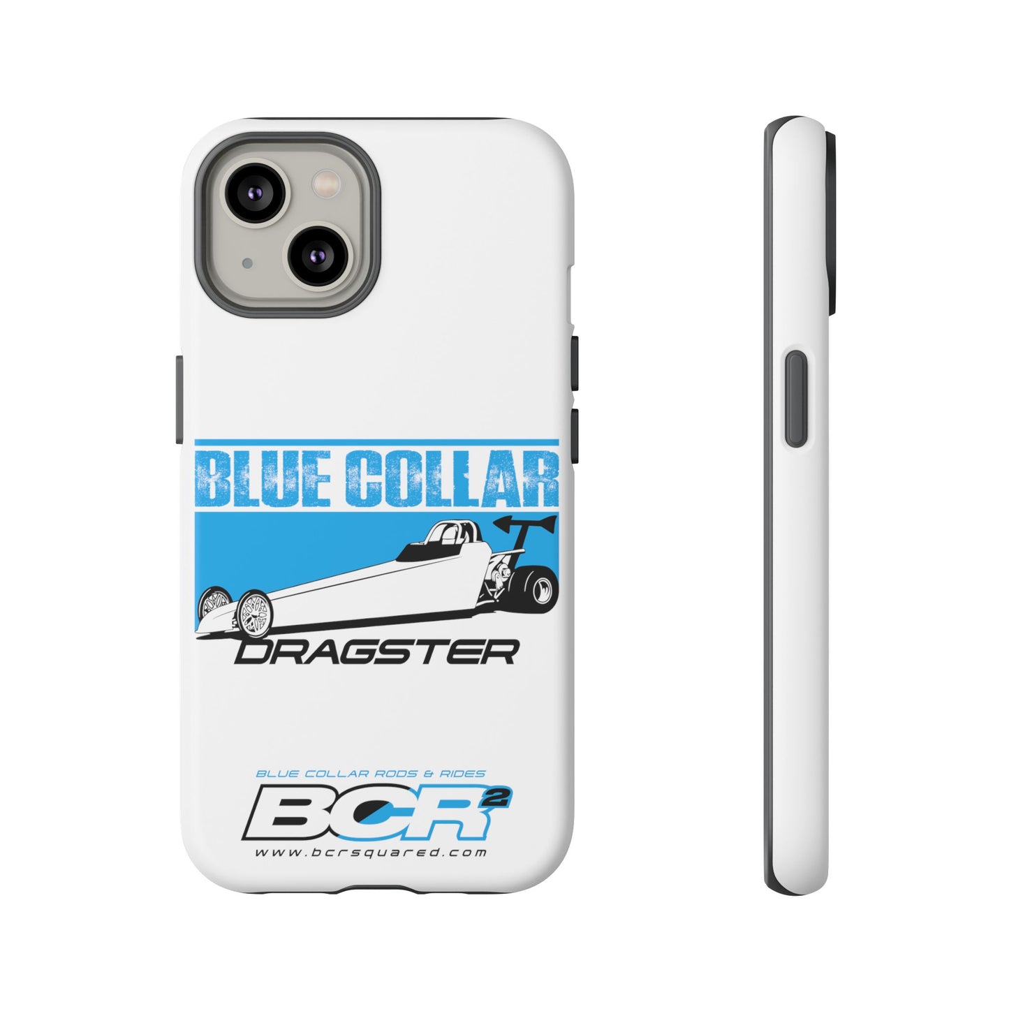 Blue Collar Dragster Phone Cases