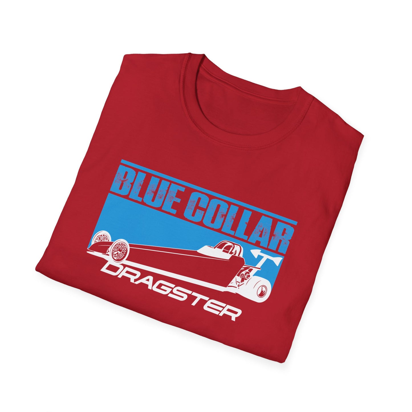 Blue Collar Dragster Tee