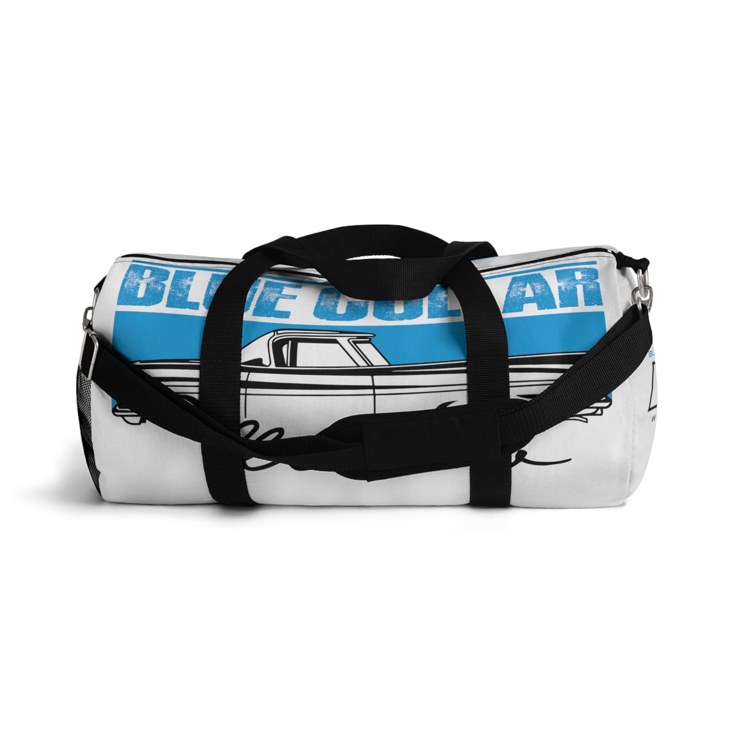 Blue Collar El Camino White Duffel Bag