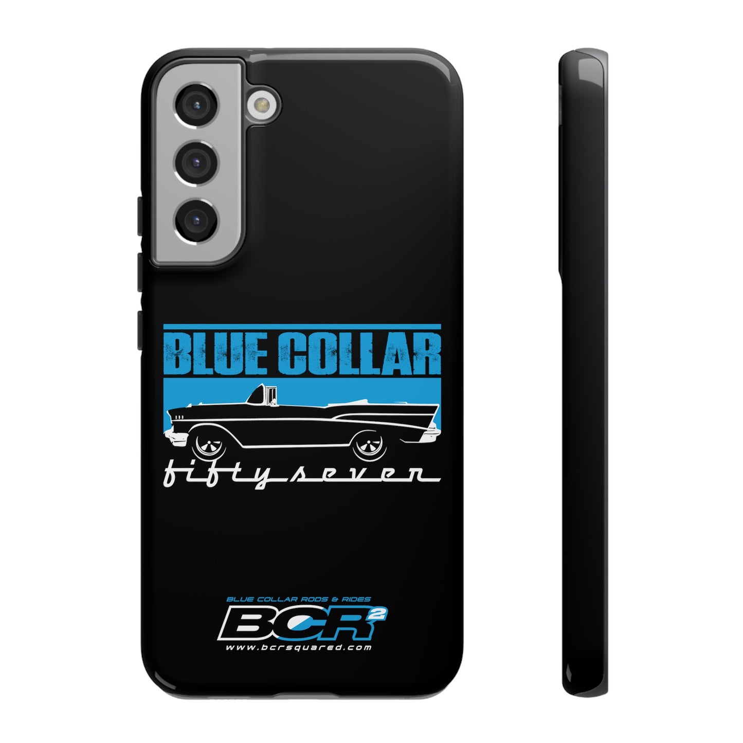 Blue Collar Fifty Seven Black Phone Case