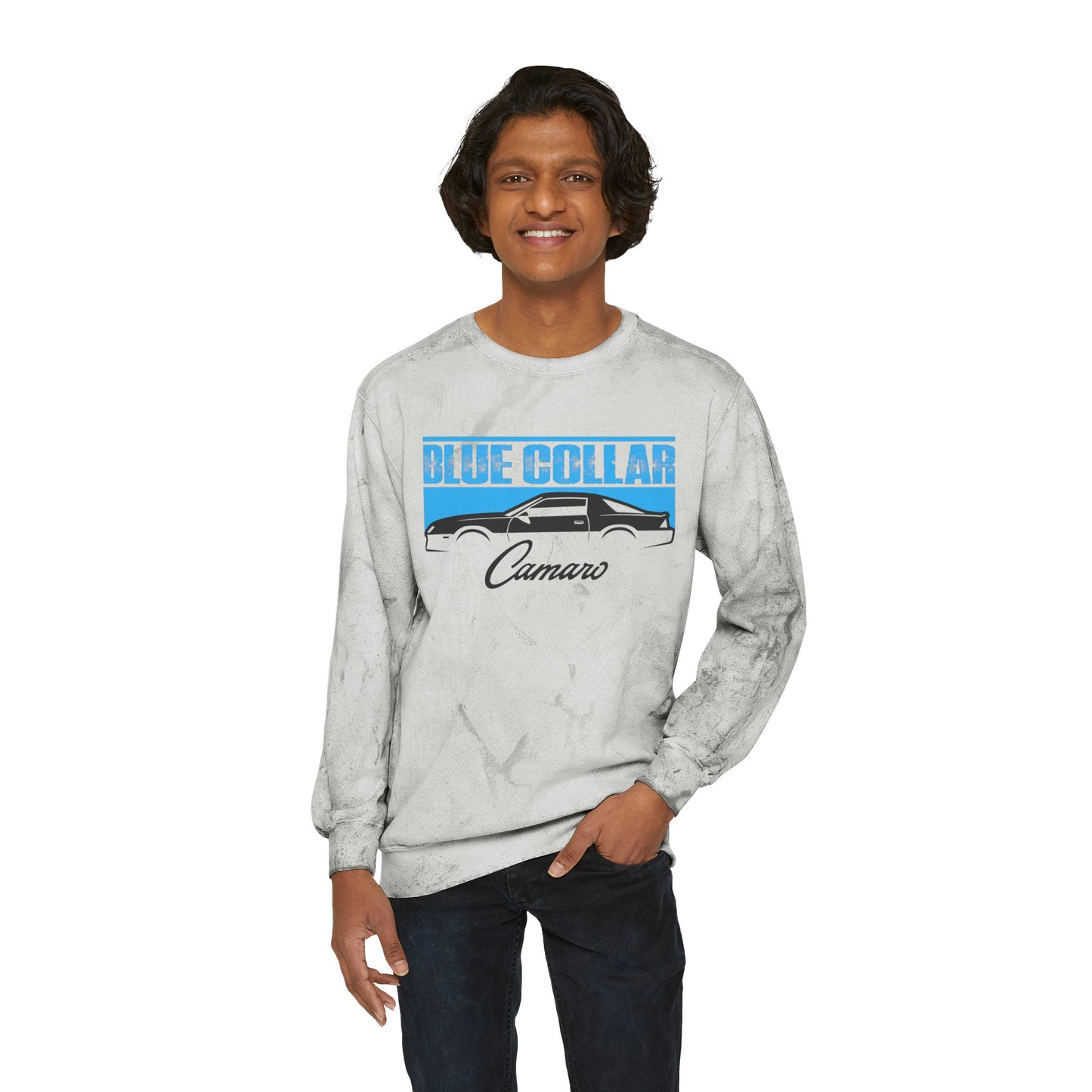 Blue Collar 3rd Gen Camaro Color Blast Crewneck Sweatshirt