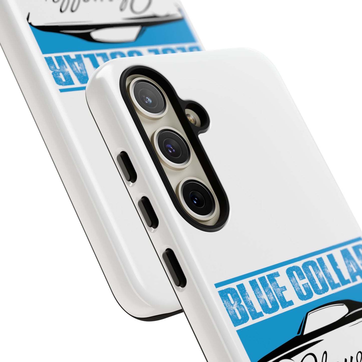 Blue Collar Chevelle White Phone Case