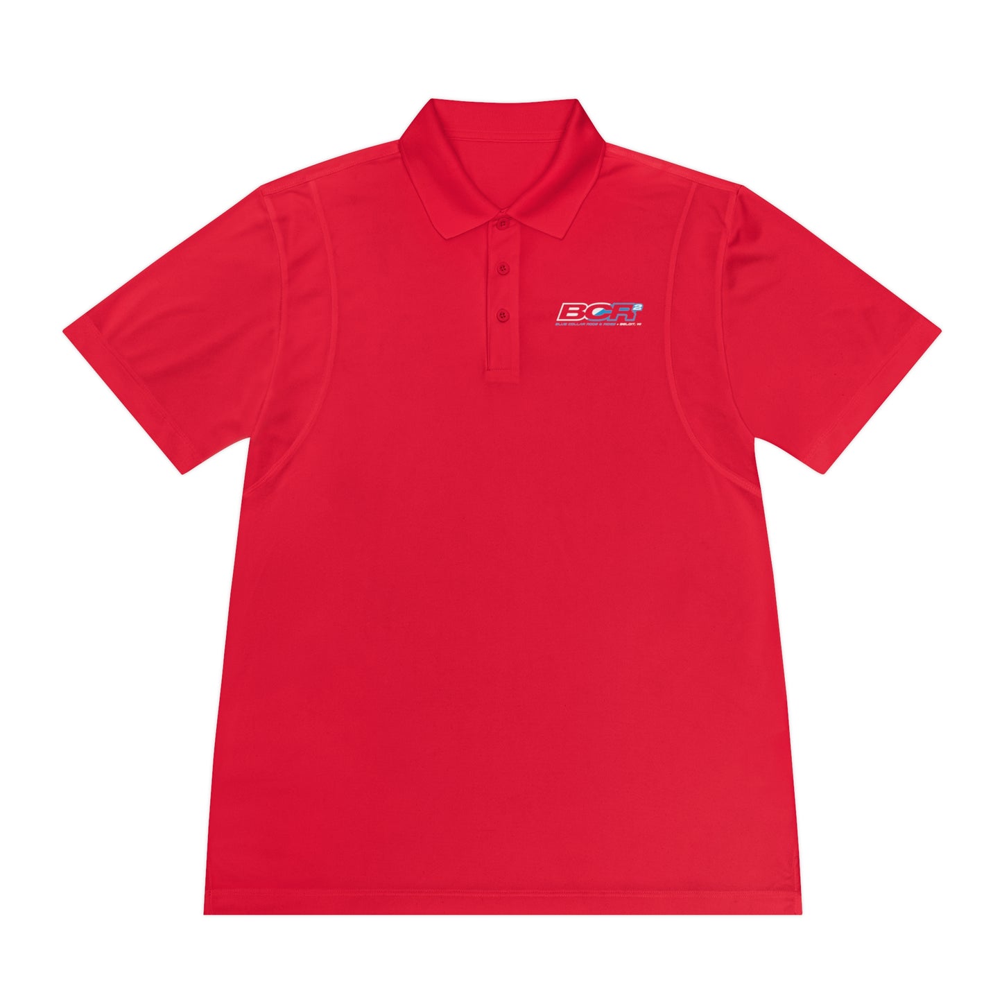 BCR Squared Logo Men's Polo Shirt