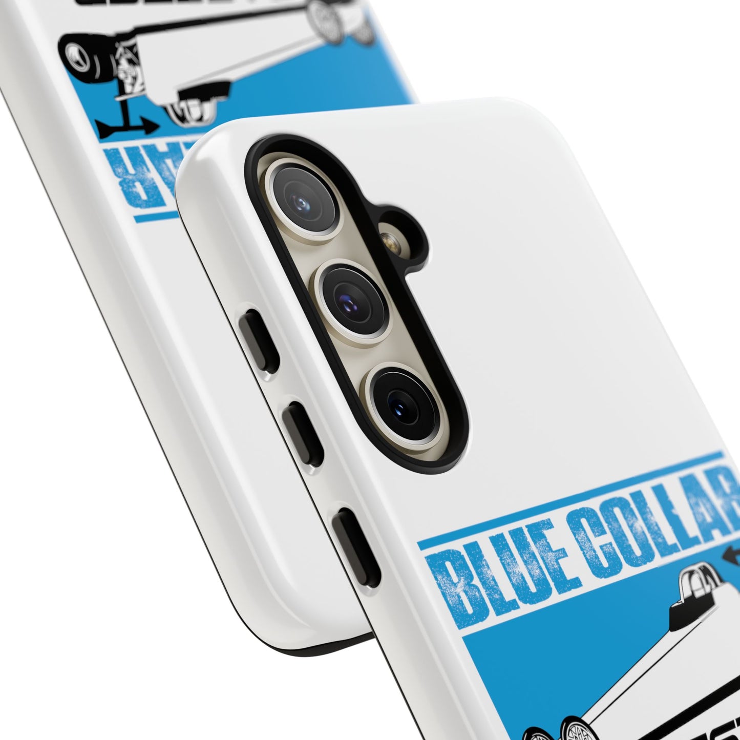 Blue Collar Dragster Phone Cases