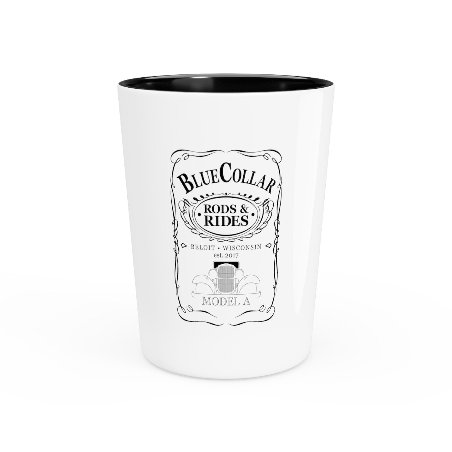 BC JD Model A Shot Glass