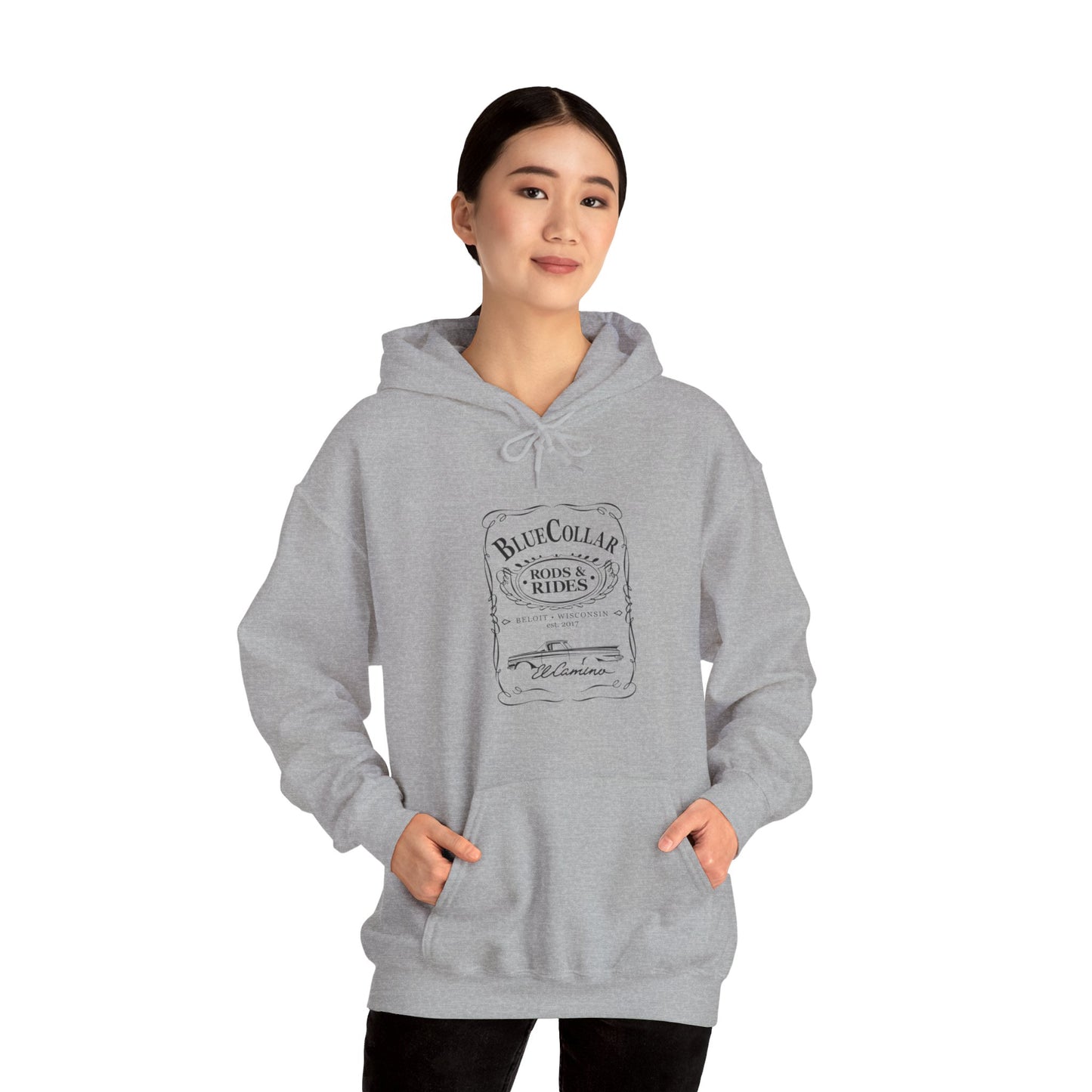 Blue Collar JD El Camino Hoodie