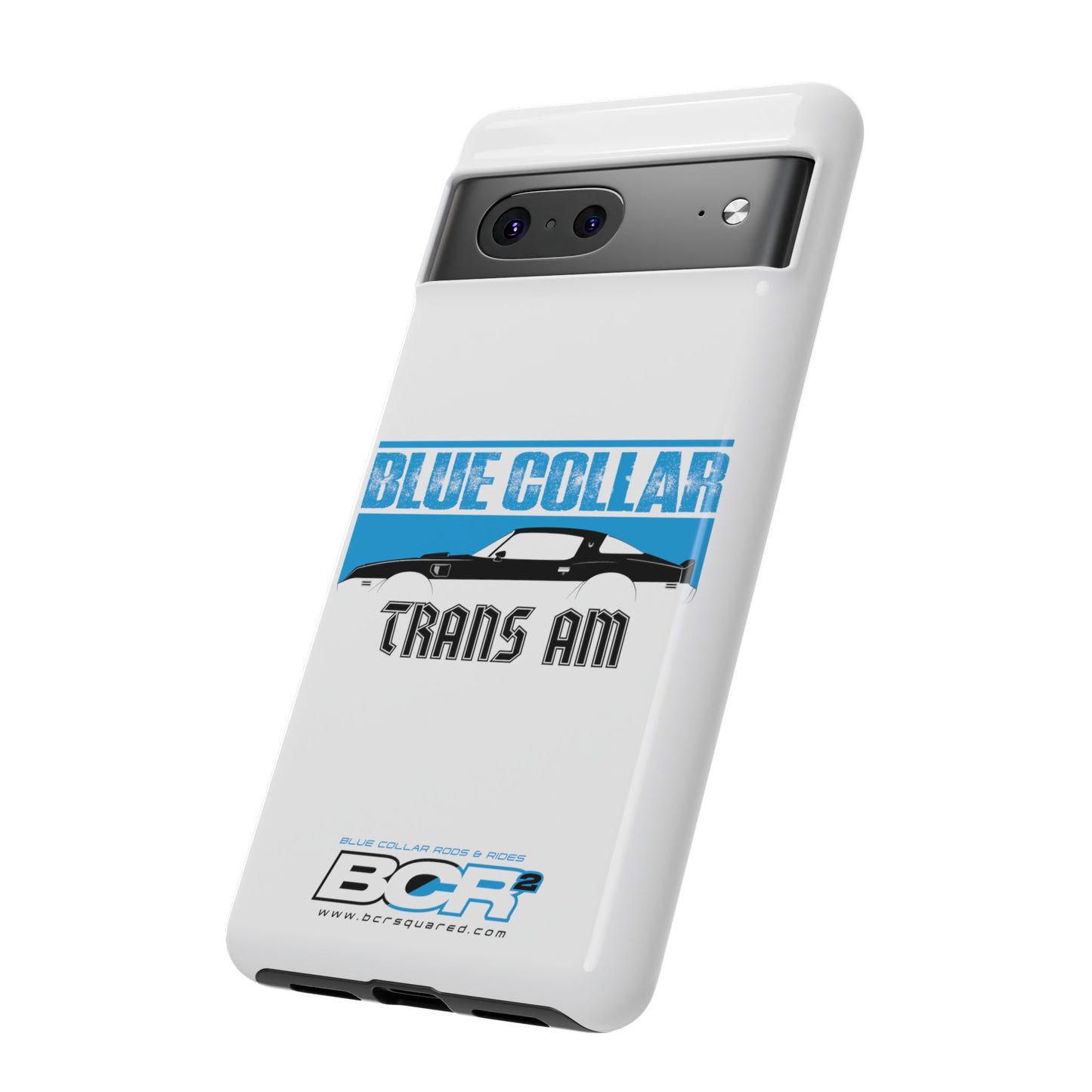 Blue Collar Trans Am White Phone Case