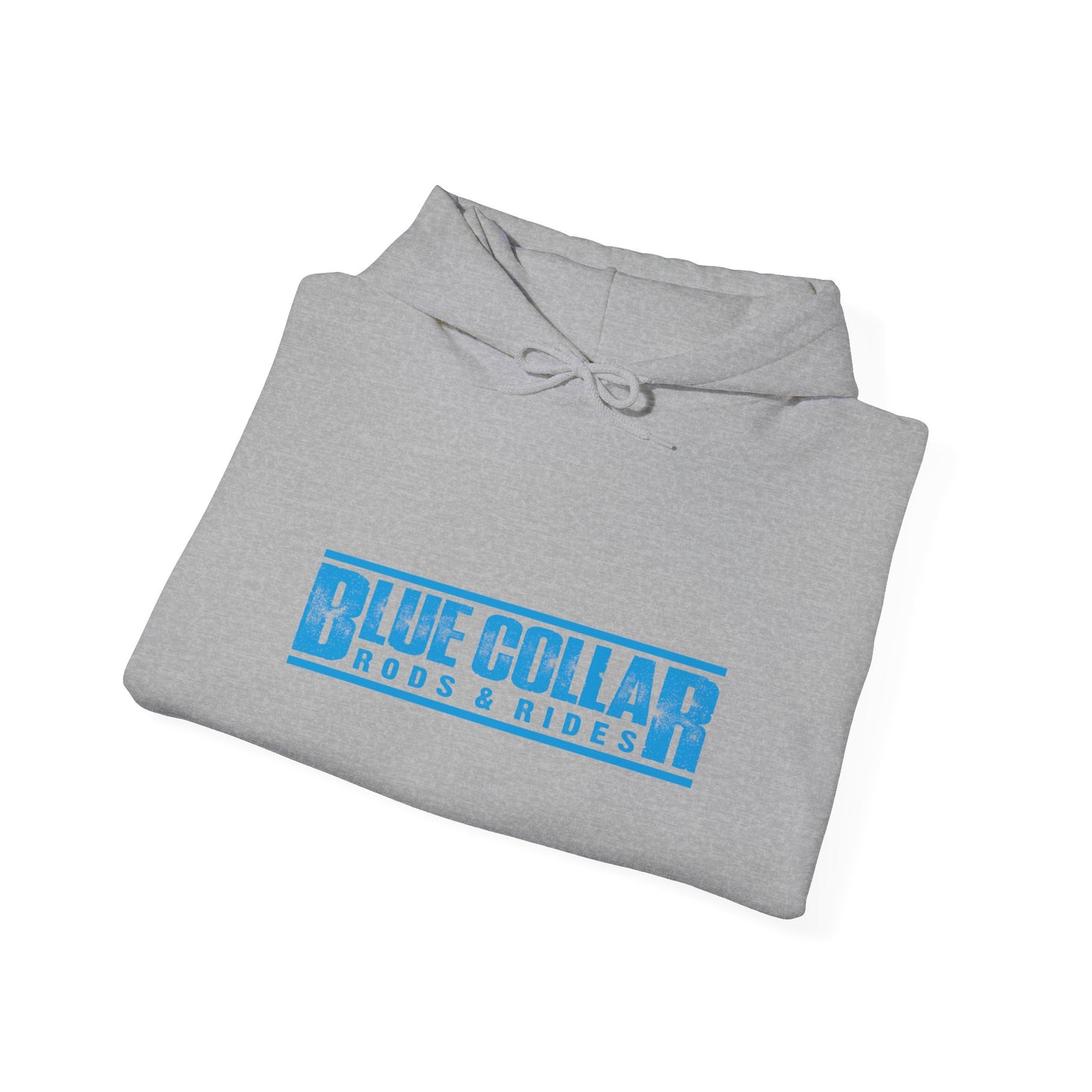 Blue Collar Block Logo Hoodie