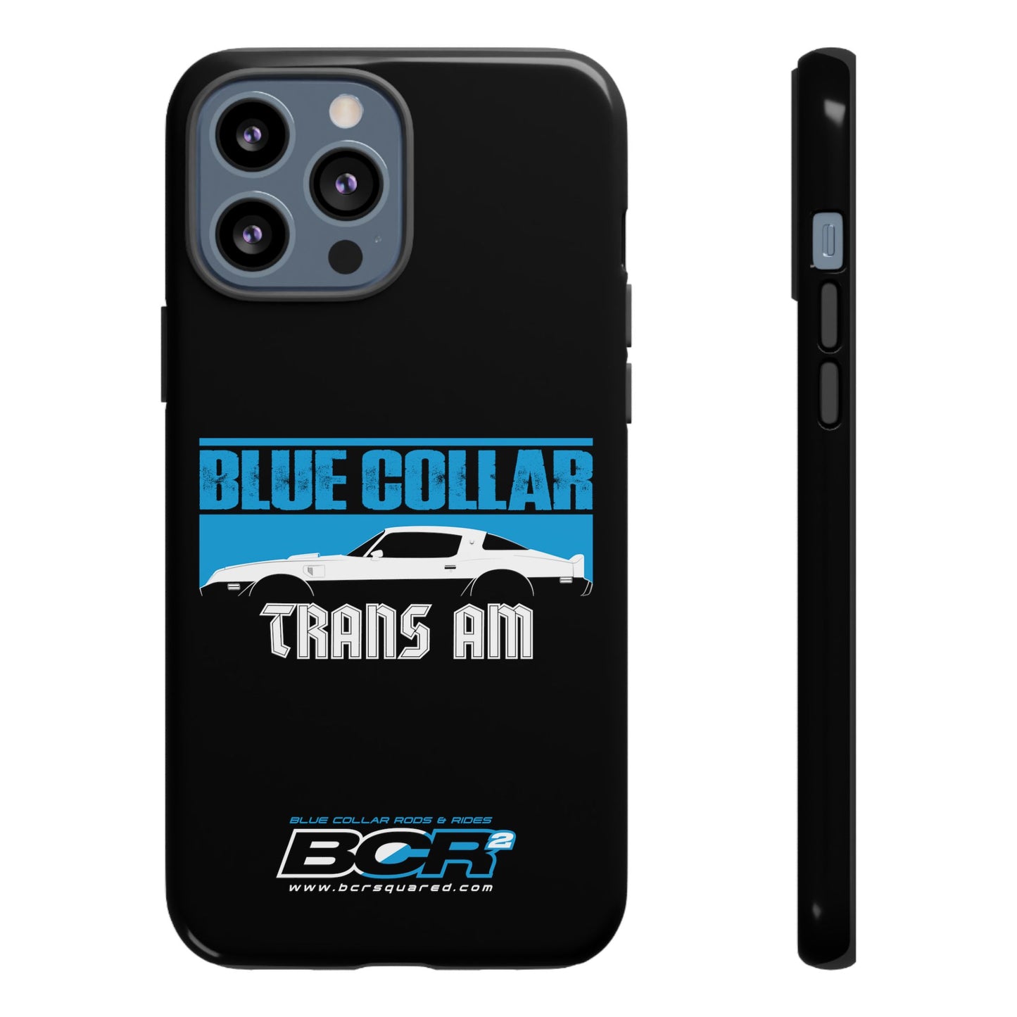 Blue Collar Black Phone Case