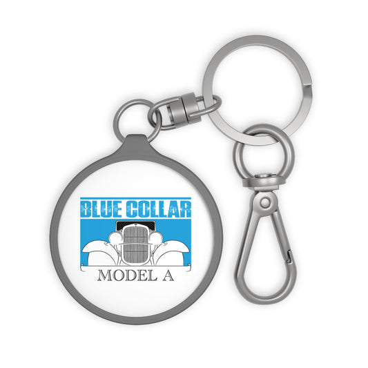 Blue Collar Model A Keychain