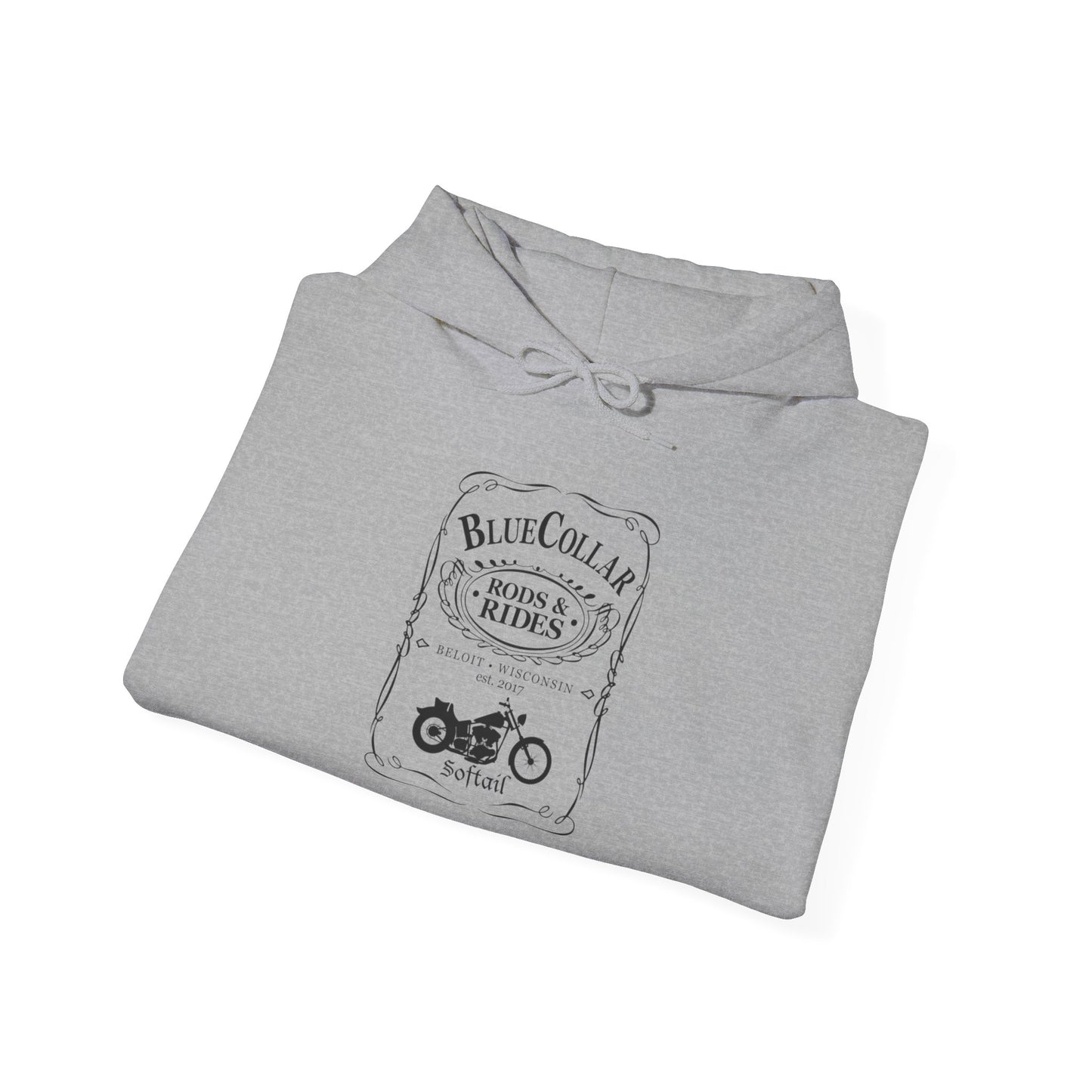 Blue Collar JD Softail Hoodie