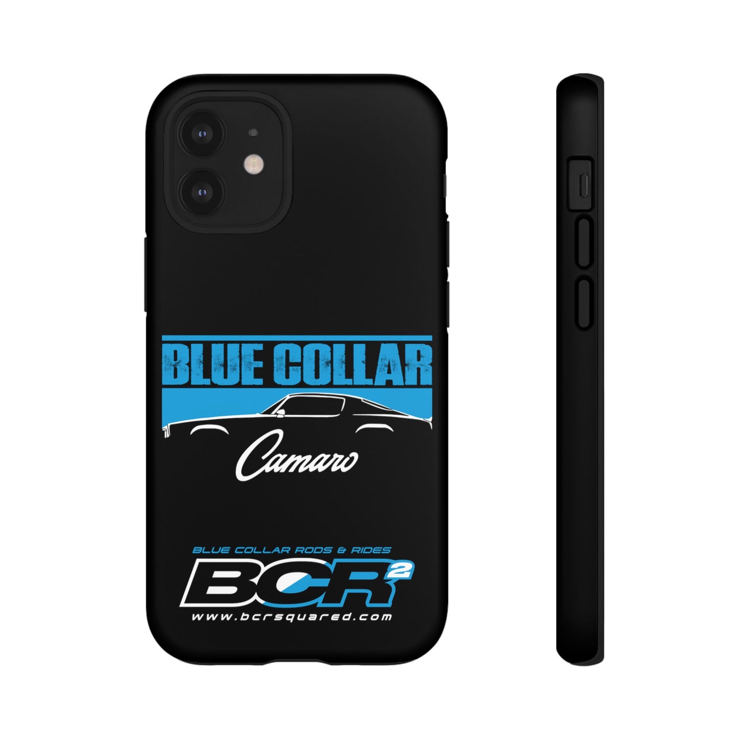 Blue Collar 2nd Gen Camaro Black Phone Cases