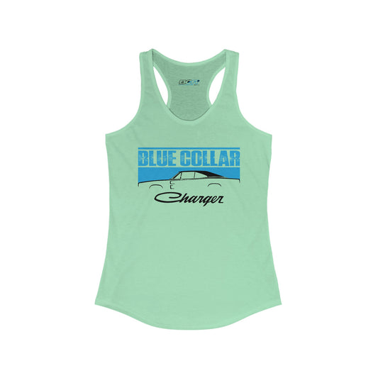 Blue Collar Charger Women's Tank Top