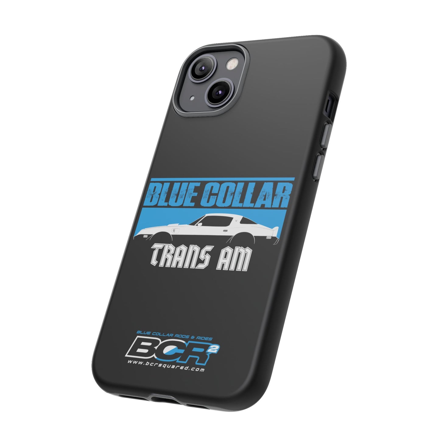 Blue Collar Black Phone Case