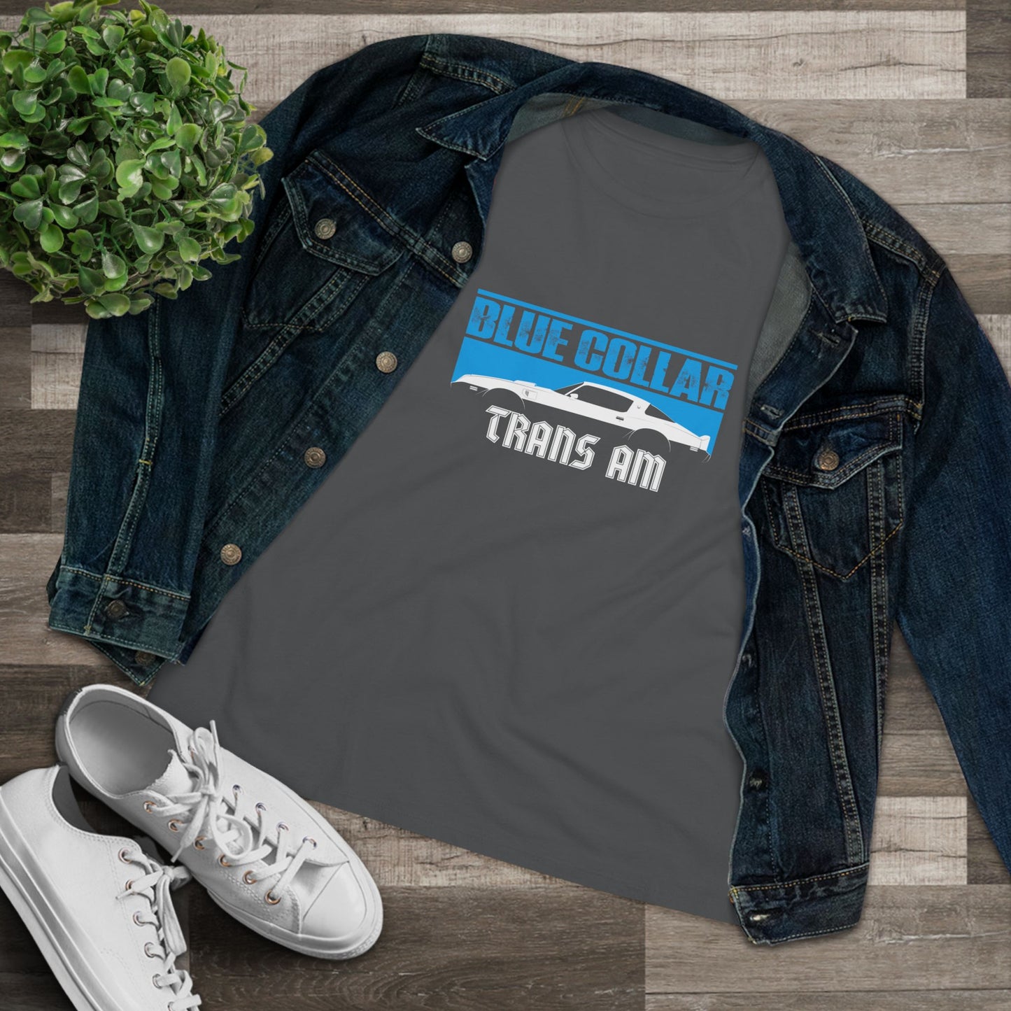 Blue Collar Trans Am Womens Tee