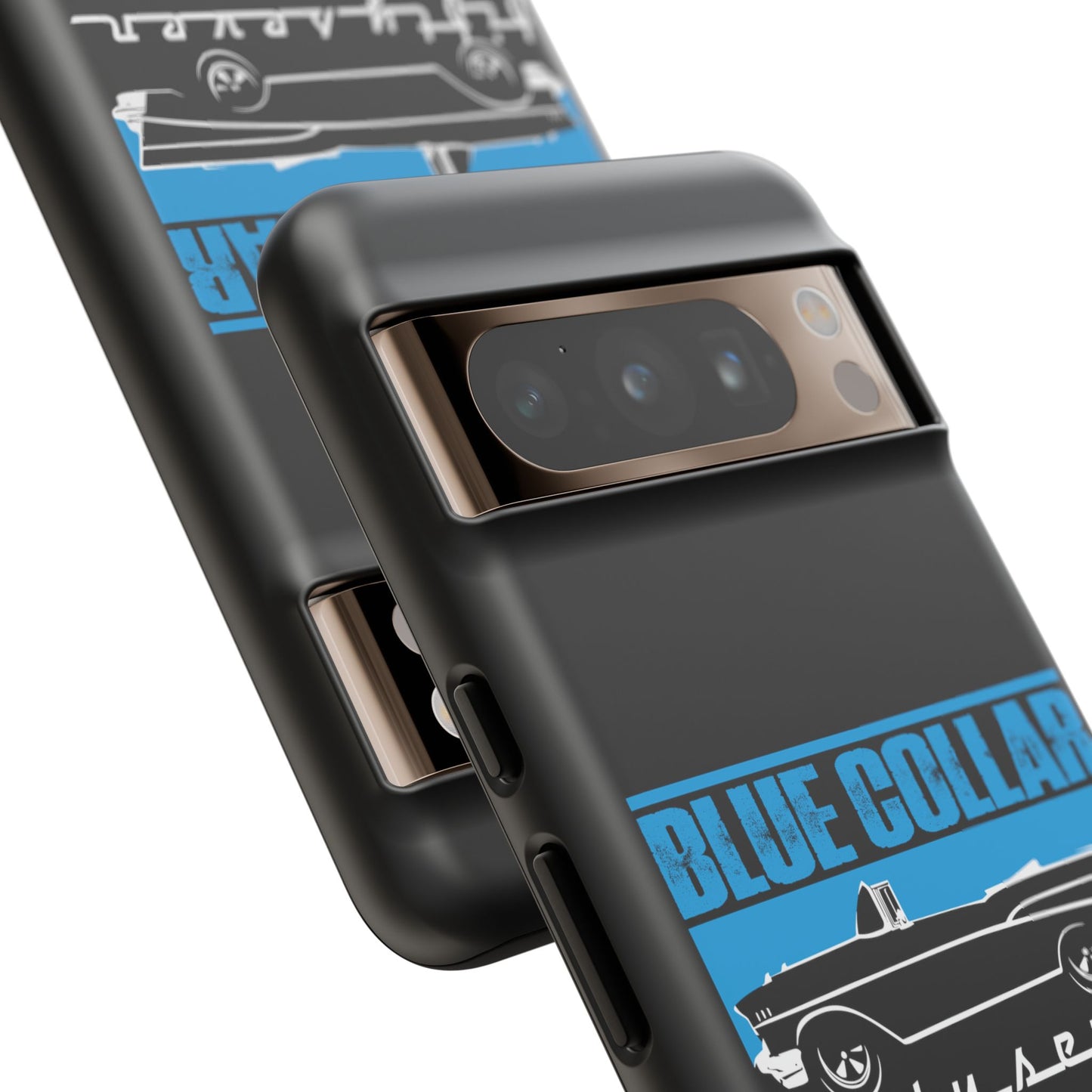 Blue Collar Fifty Seven Black Phone Case