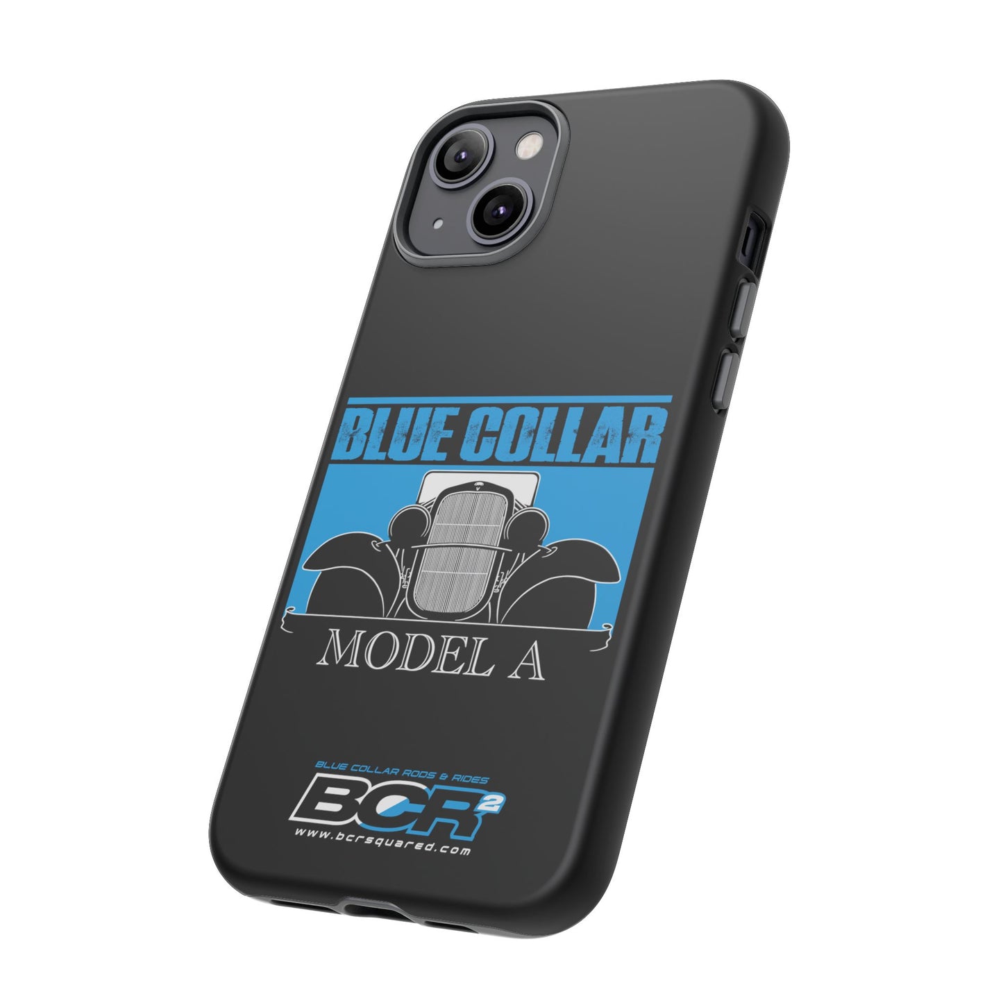 Blue Collar Model A Black Phone Case