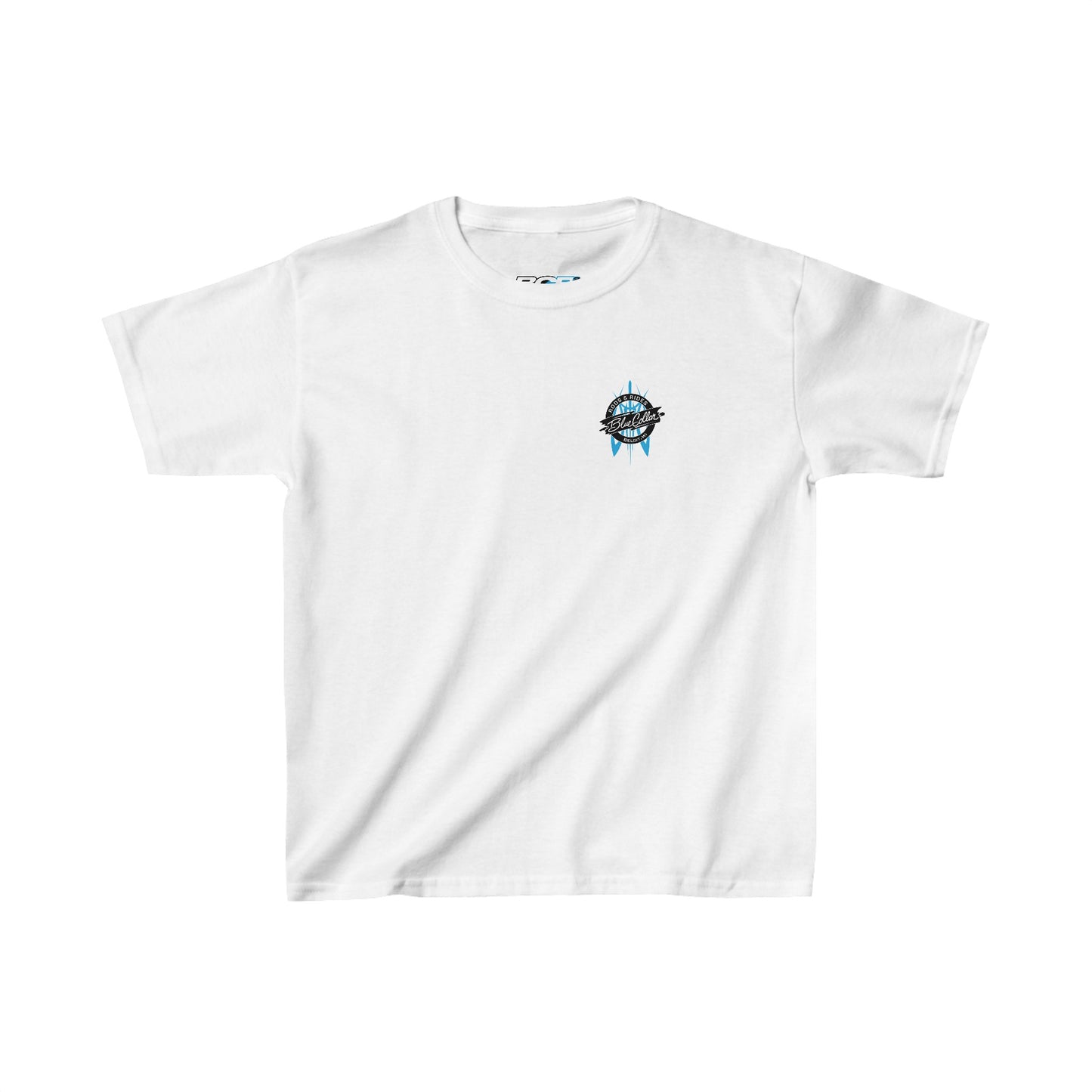 Blue Collar Pinstripe Kids Tee