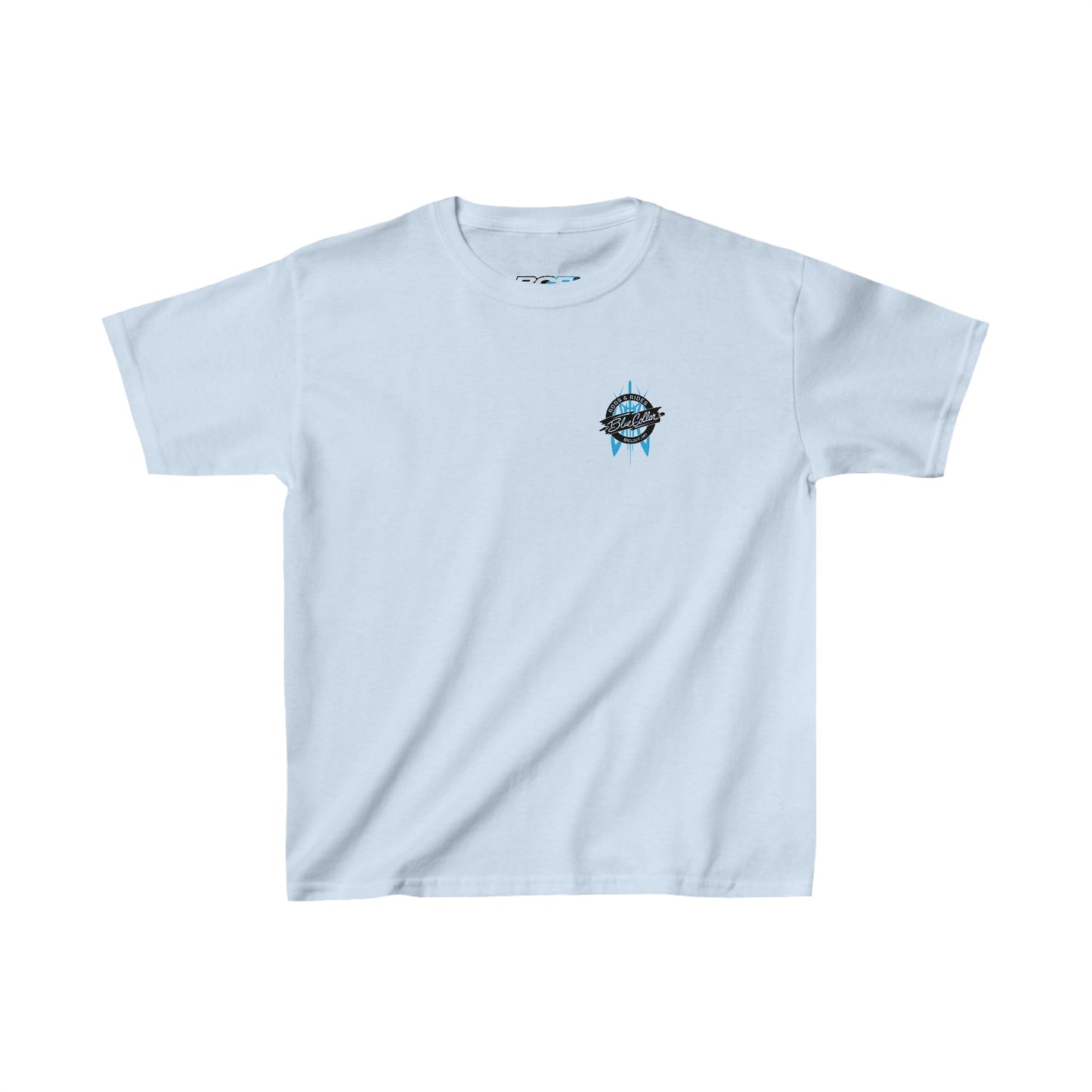 Blue Collar Pinstripe Kids Tee