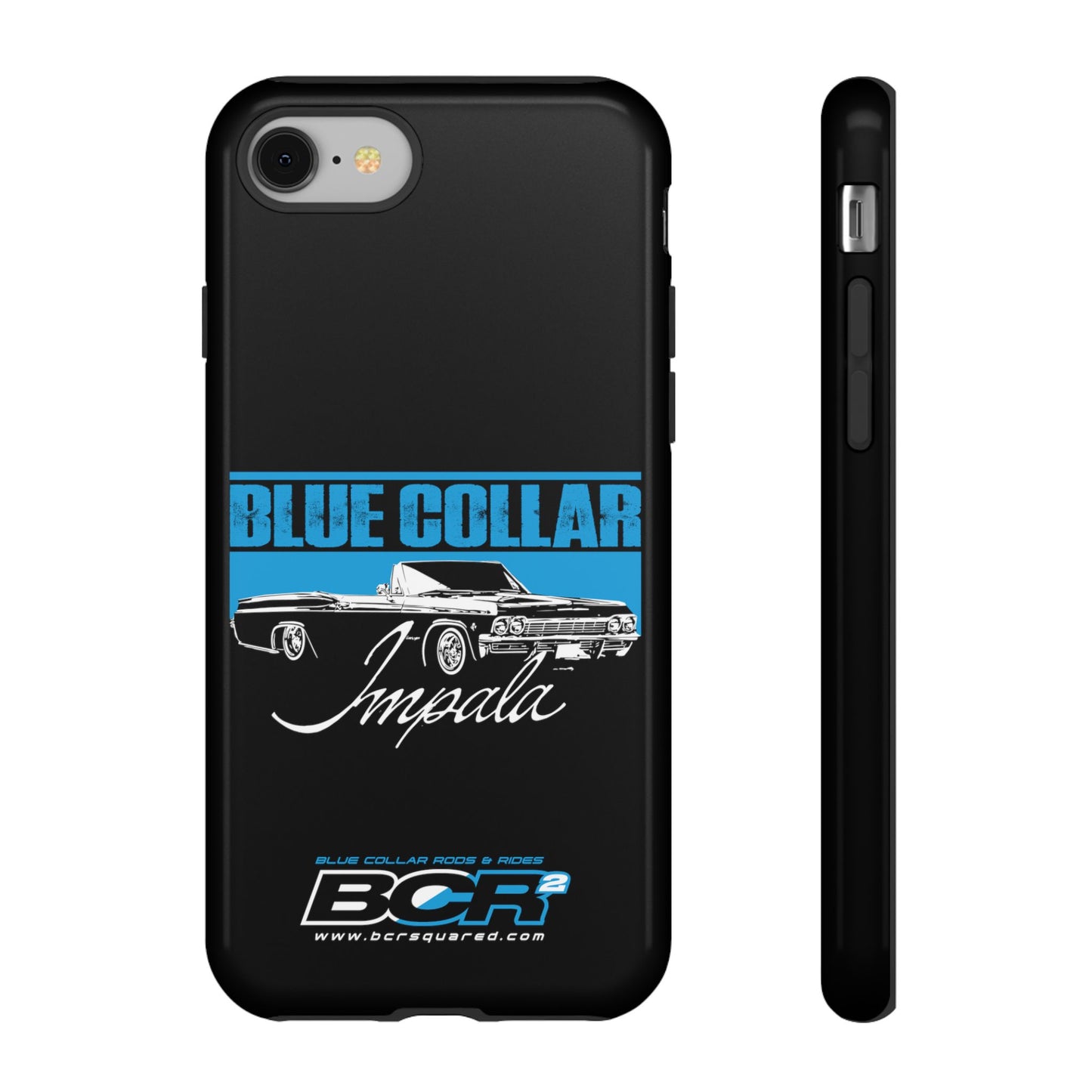 Blue Collar Impala Black Phone Cases