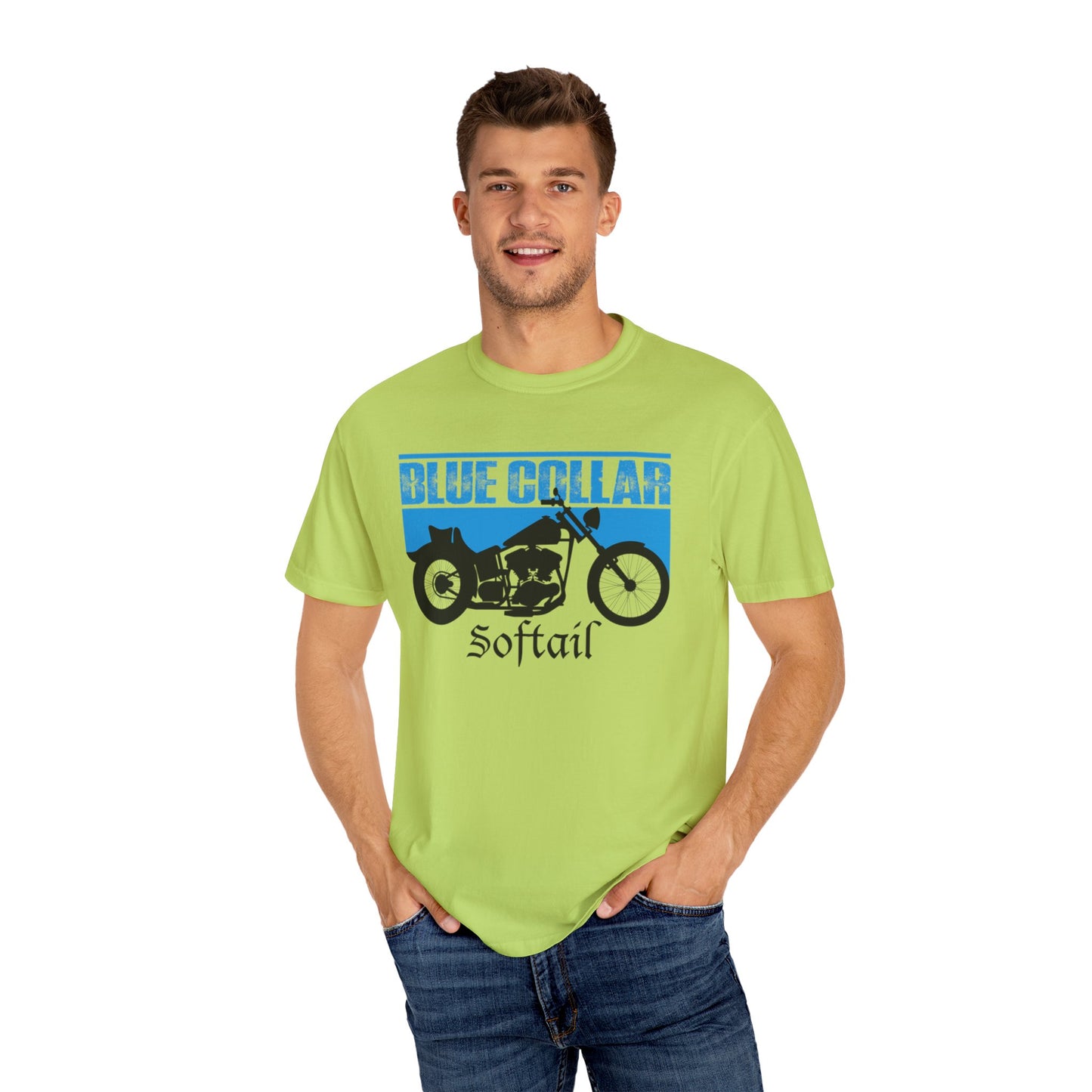 Blue Collar Softail Tee