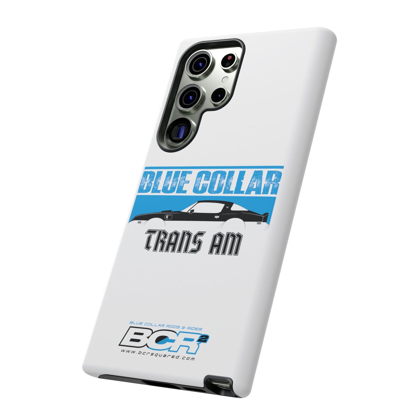 Blue Collar Trans Am White Phone Case