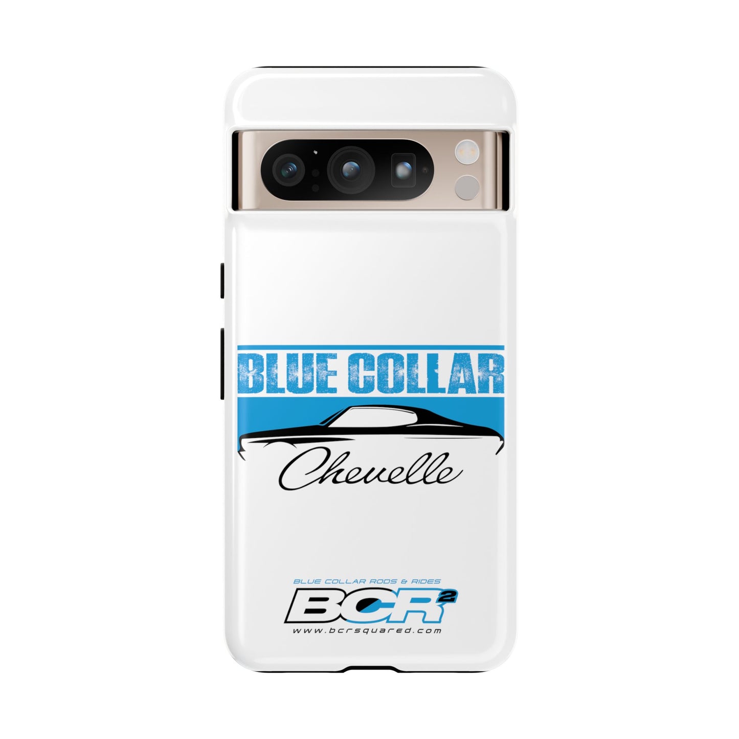 Blue Collar Chevelle White Phone Case