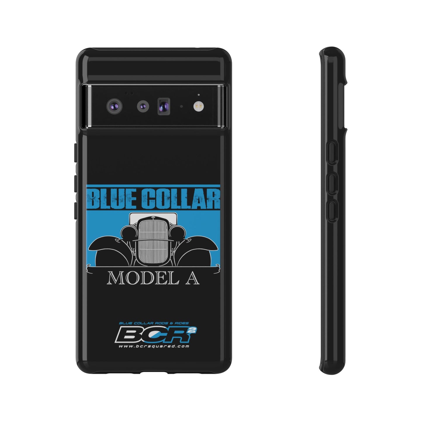 Blue Collar Model A Black Phone Case