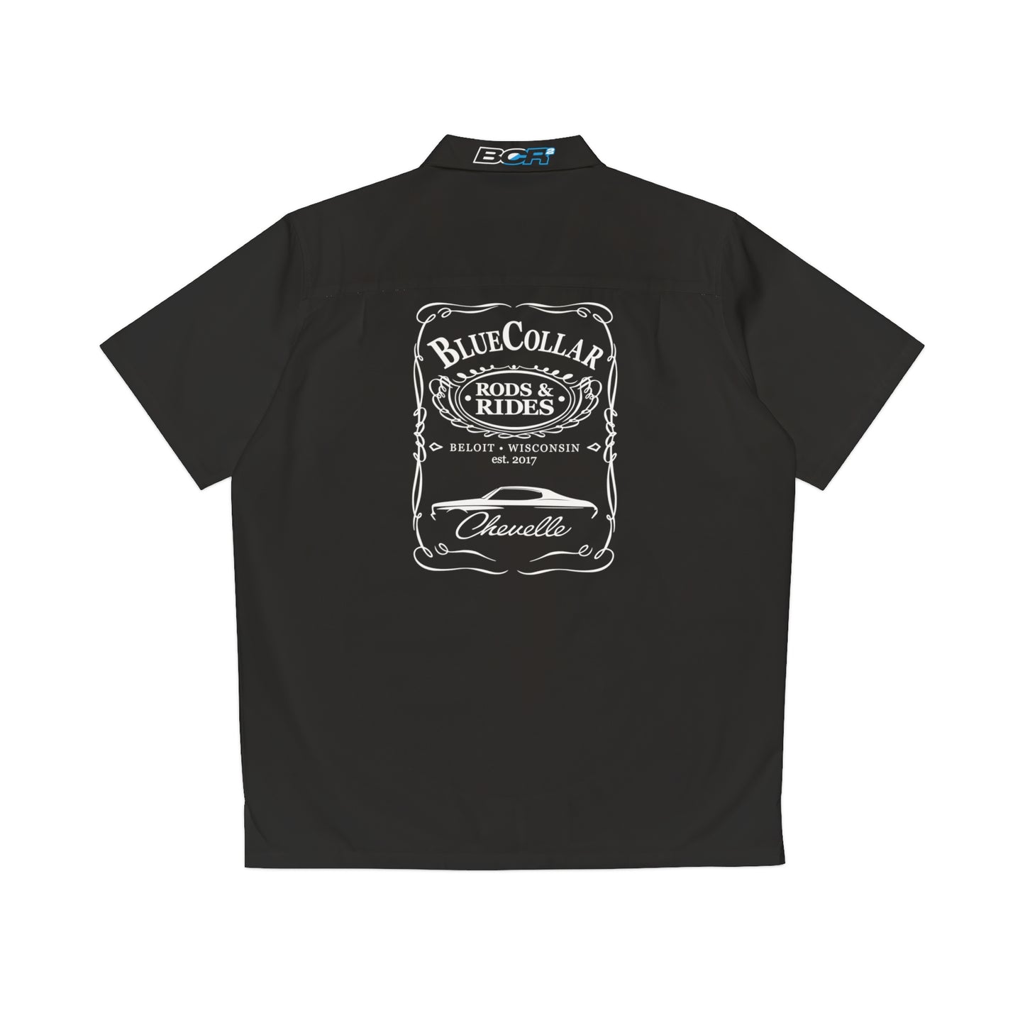 BC JD Chevelle Black Hawaiian Shirt