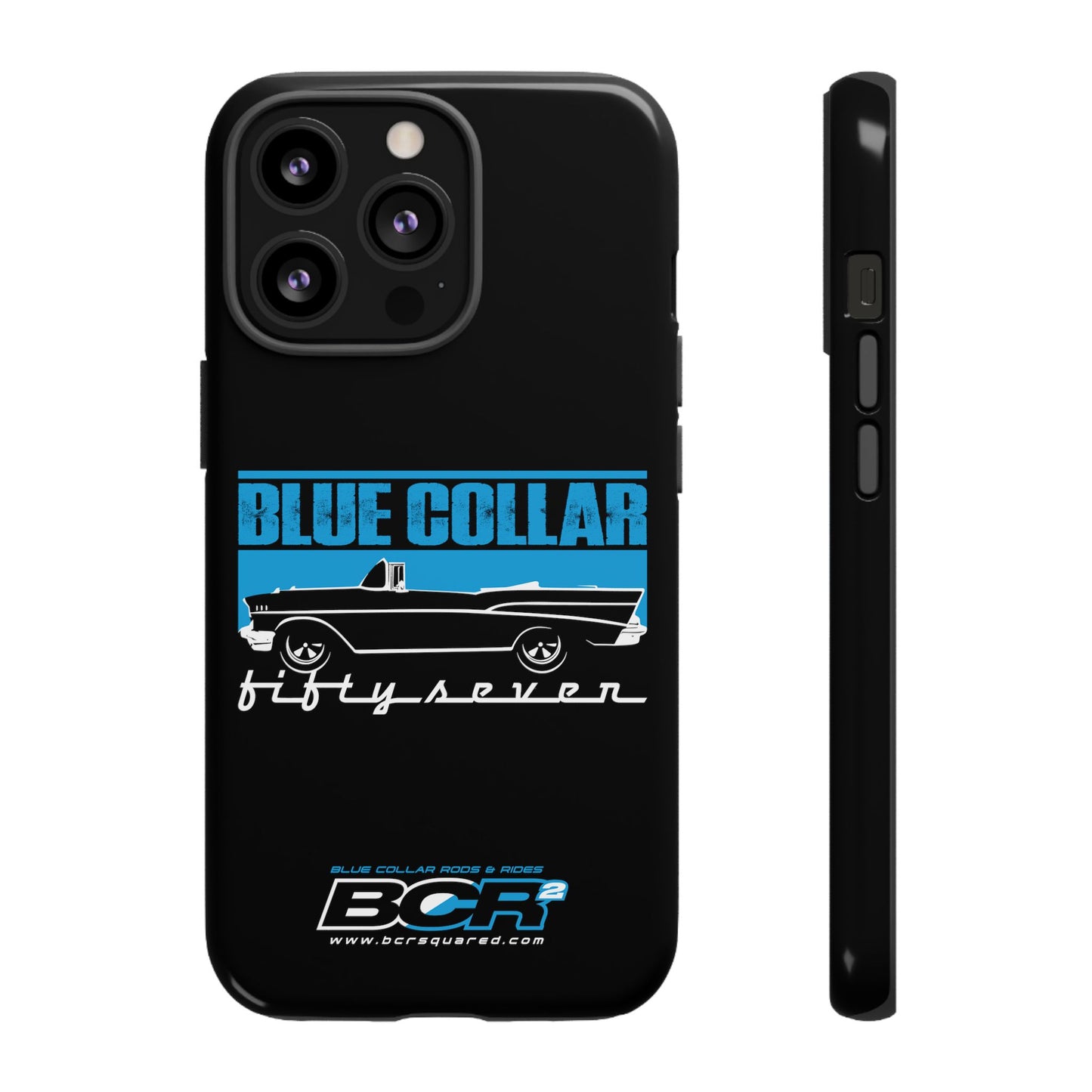 Blue Collar Fifty Seven Black Phone Case