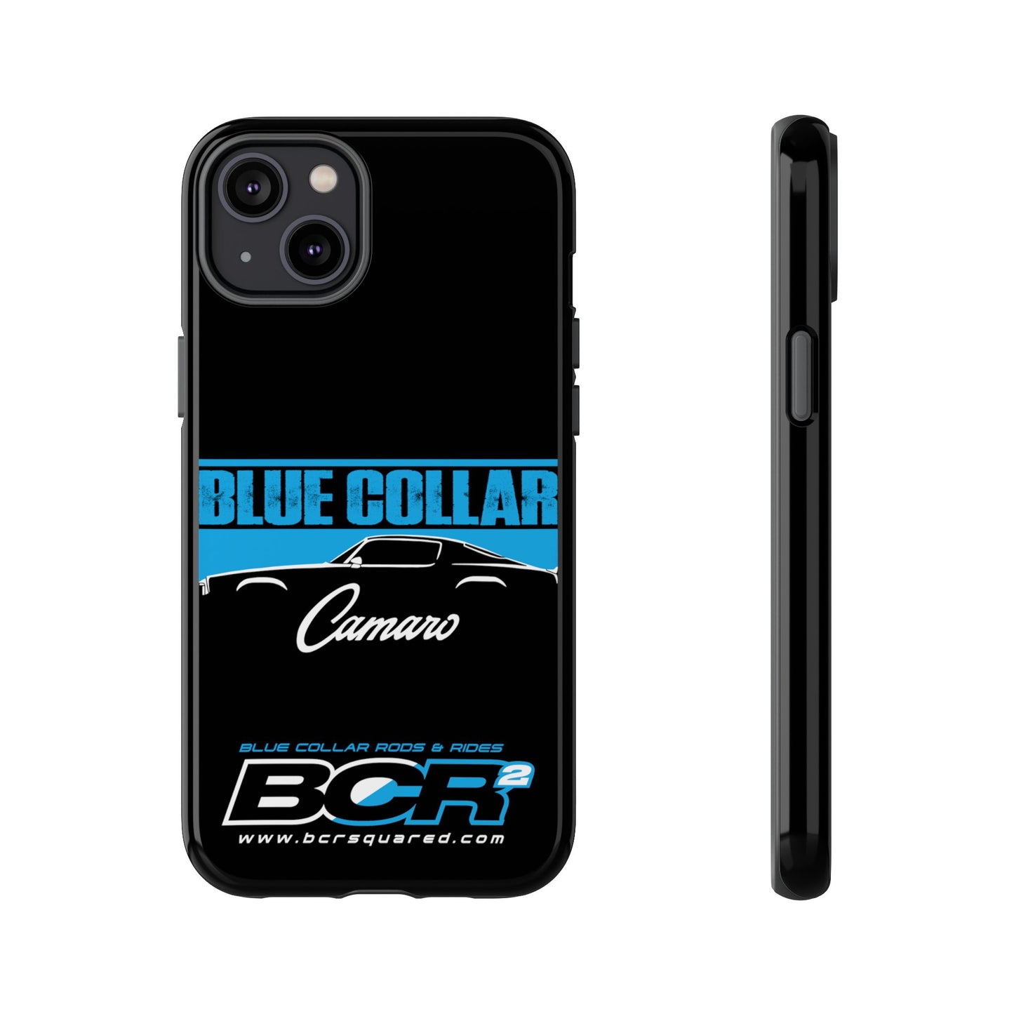 Blue Collar 2nd Gen Camaro Black Phone Cases