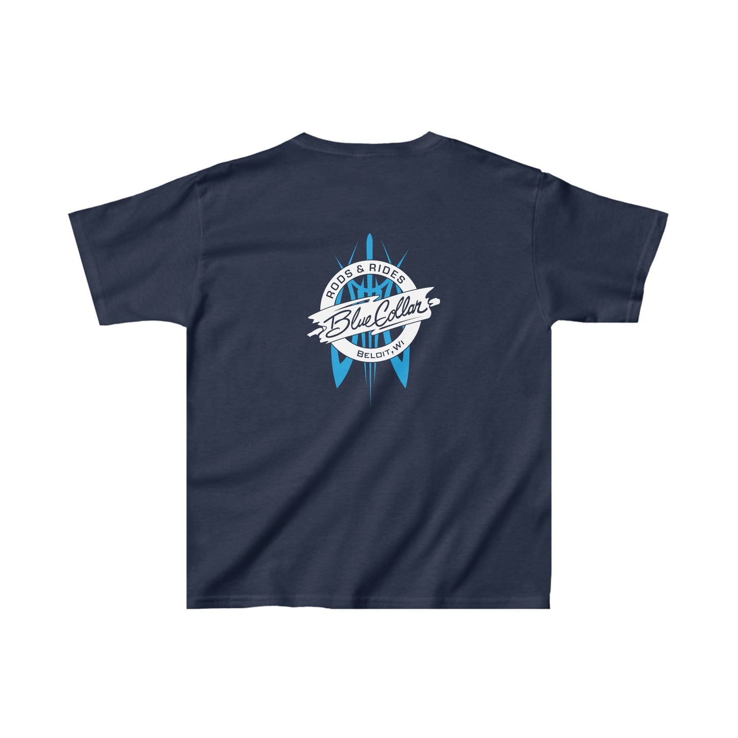 Blue Collar Pinstripe Kids Tee