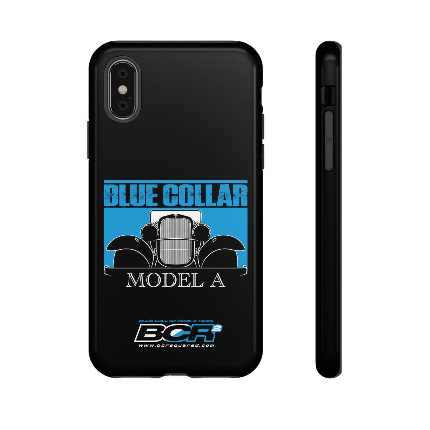 Blue Collar Model A Black Phone Case