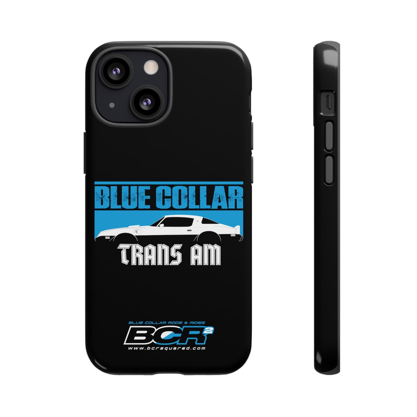 Blue Collar Black Phone Case