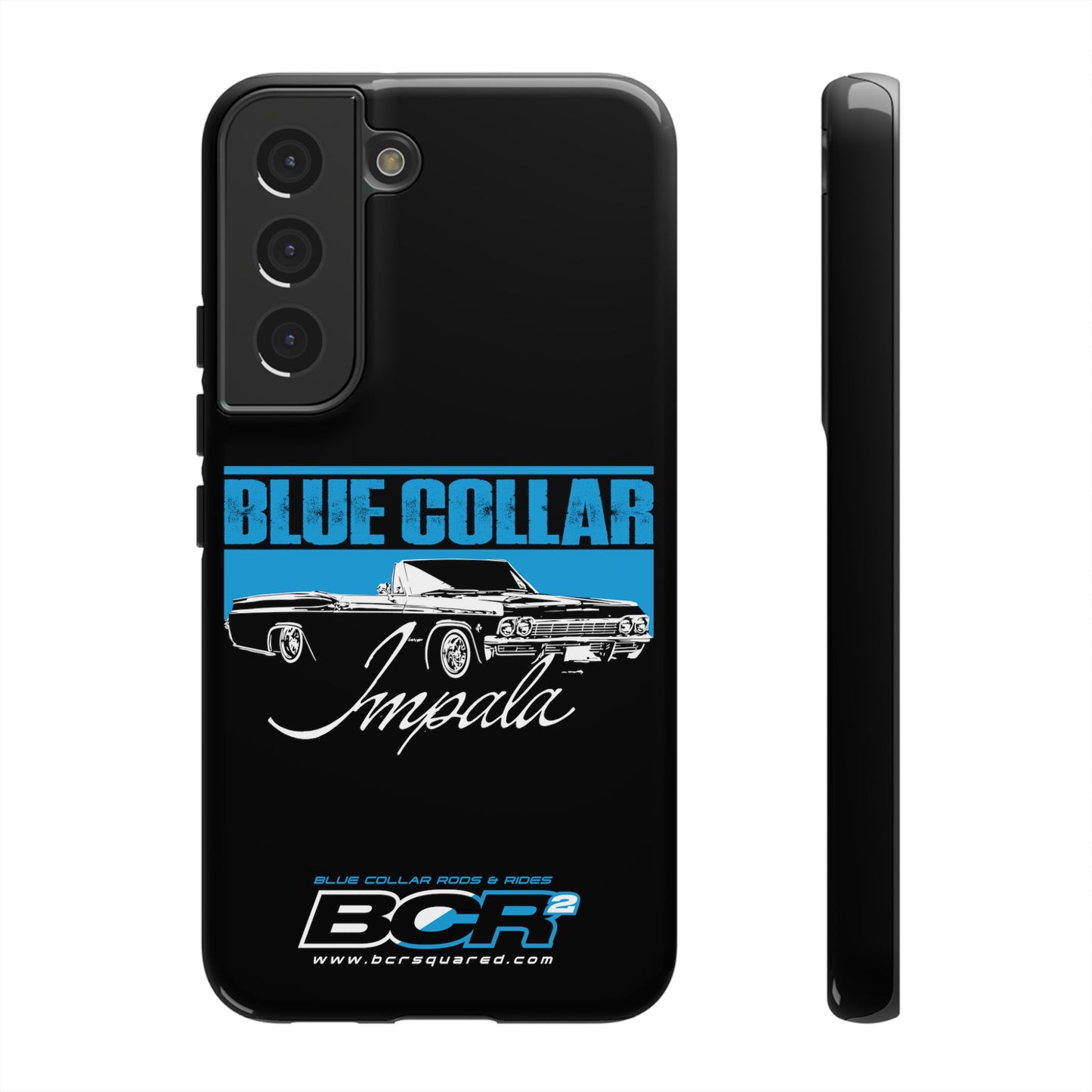 Blue Collar Impala Black Phone Cases