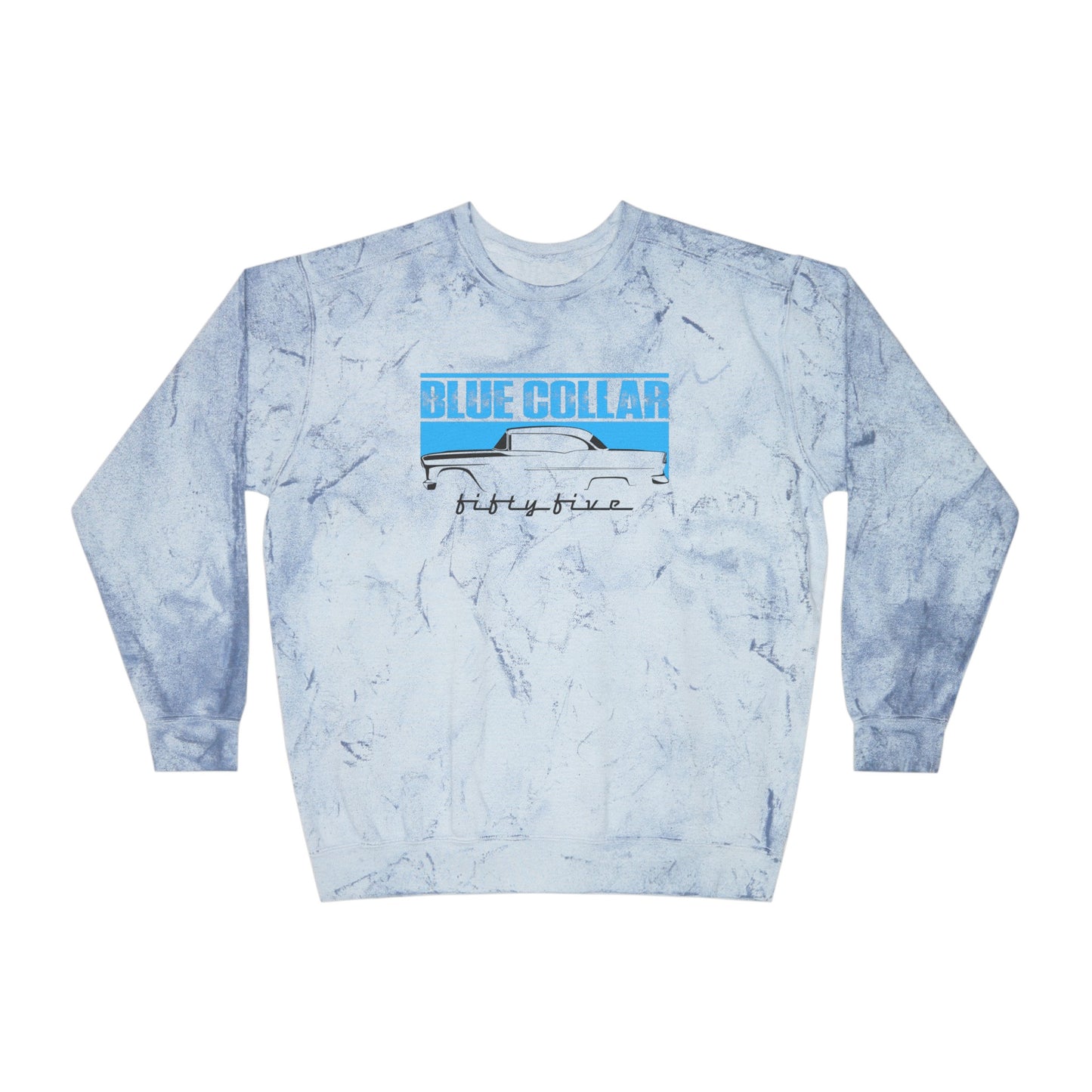 Blue Collar Fifty Five Color Blast Sweatshirt