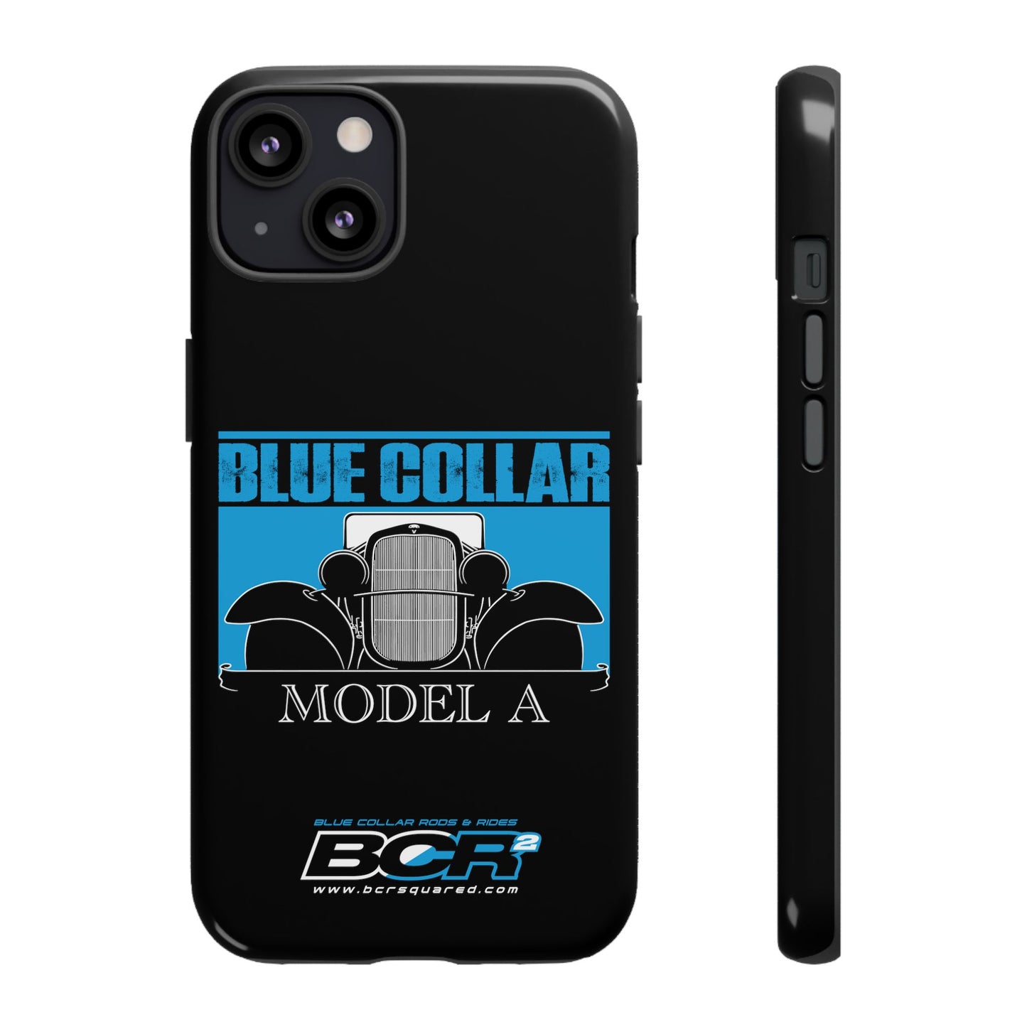 Blue Collar Model A Black Phone Case