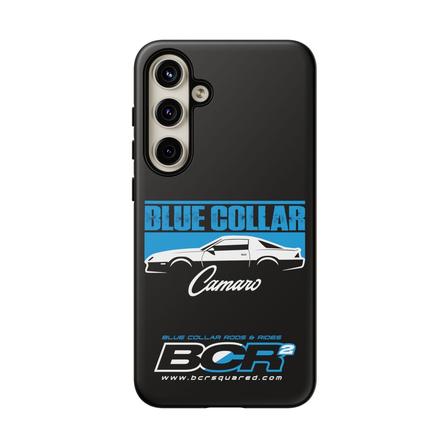 Blue Collar 3rd Gen Camaro Black Phone Cases