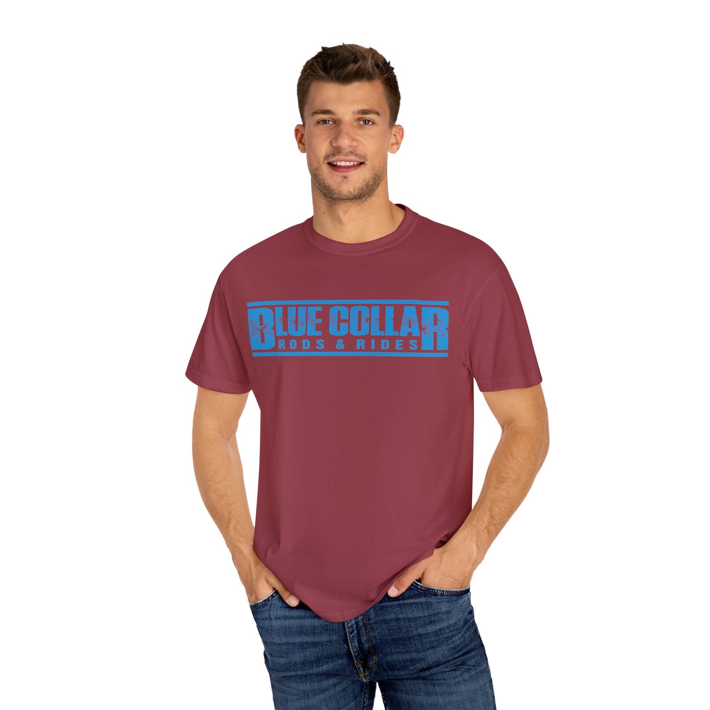 Blue Collar Unisex Garment-Dyed T-shirt