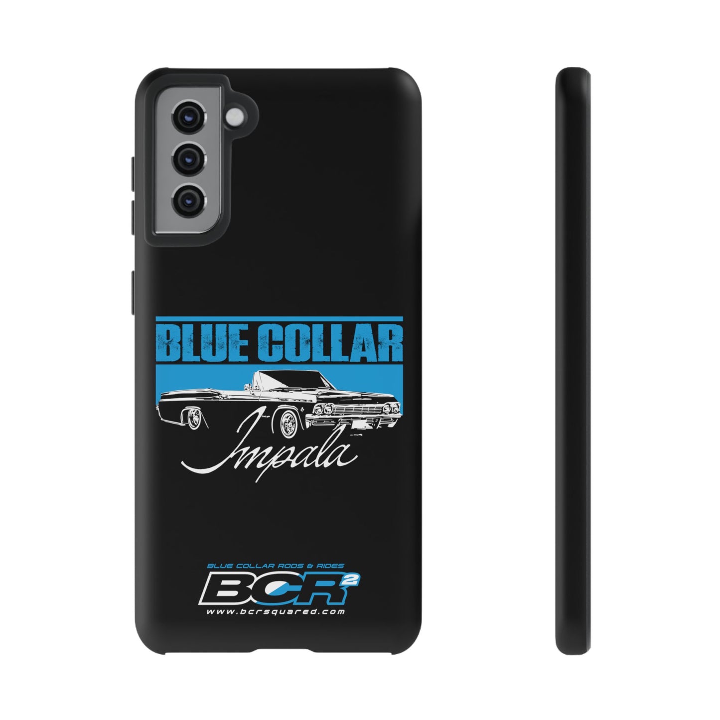 Blue Collar Impala Black Phone Cases