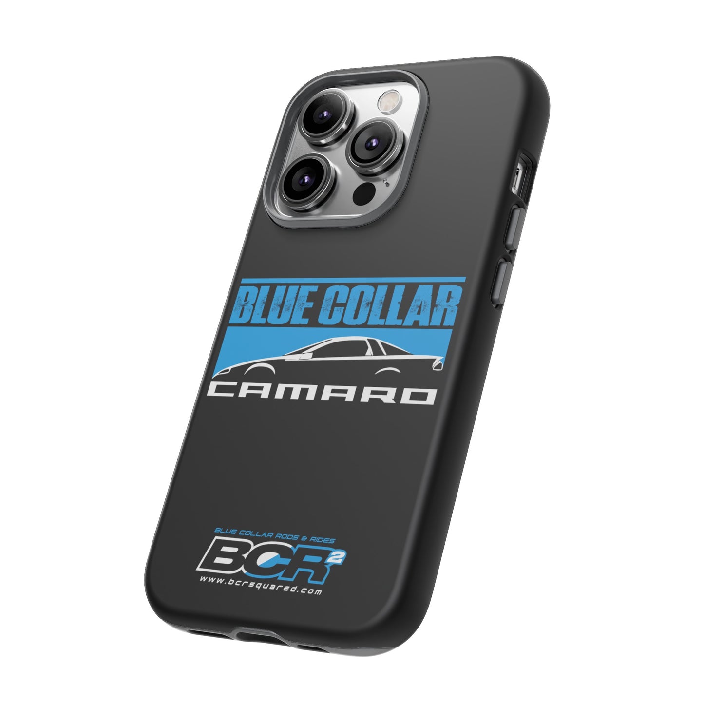 Blue Collar 4th Gen Camaro Black Phone Cases