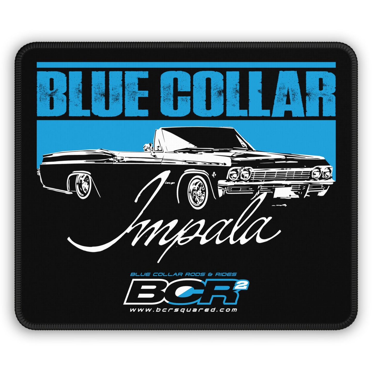 Blue Collar Impala Mouse Pad