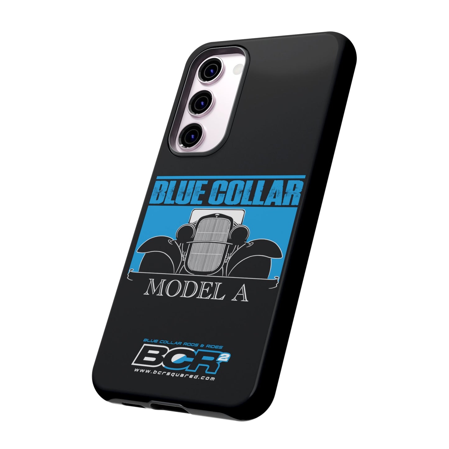 Blue Collar Model A Black Phone Case