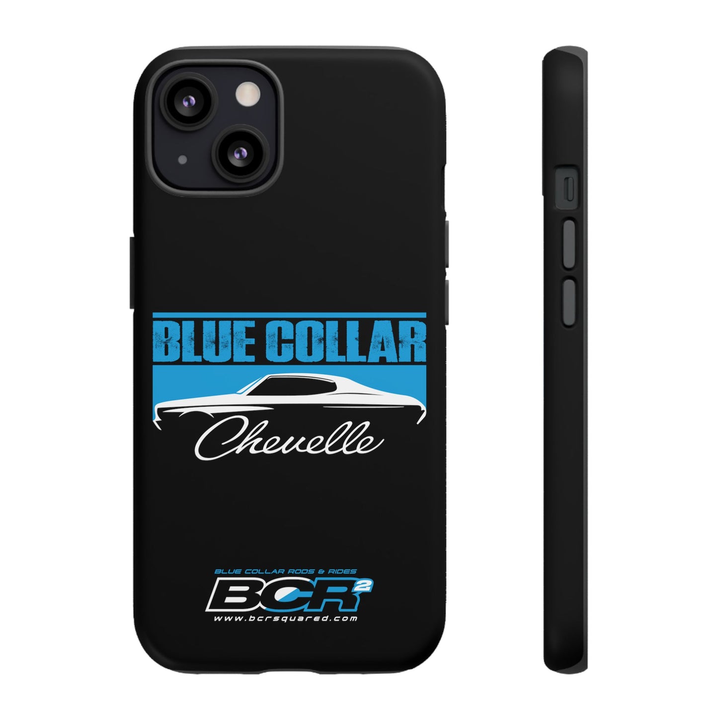 Blue Collar Chevelle Black Phone Case