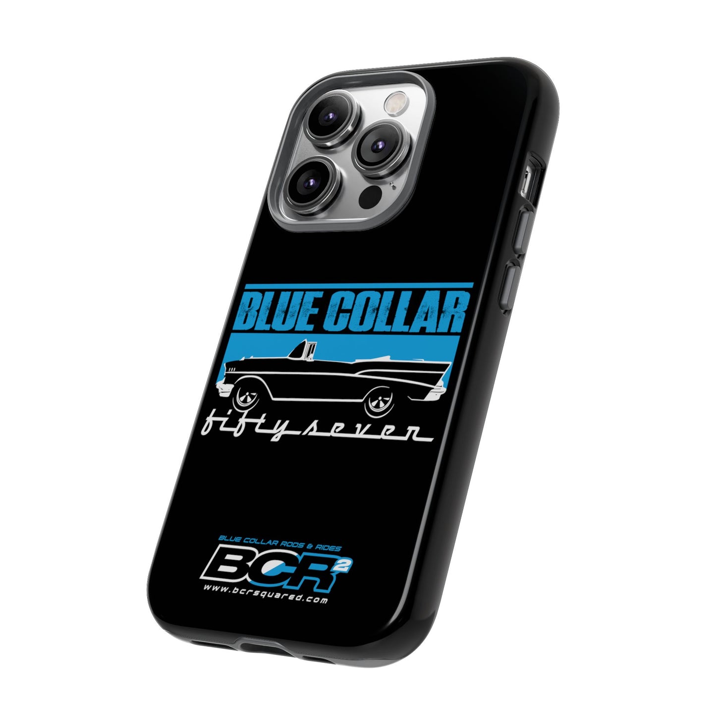 Blue Collar Fifty Seven Black Phone Case