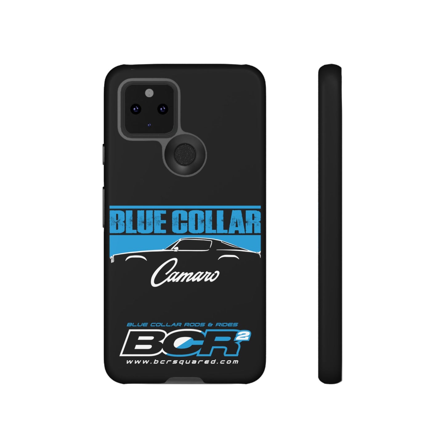 Blue Collar 2nd Gen Camaro Black Phone Cases