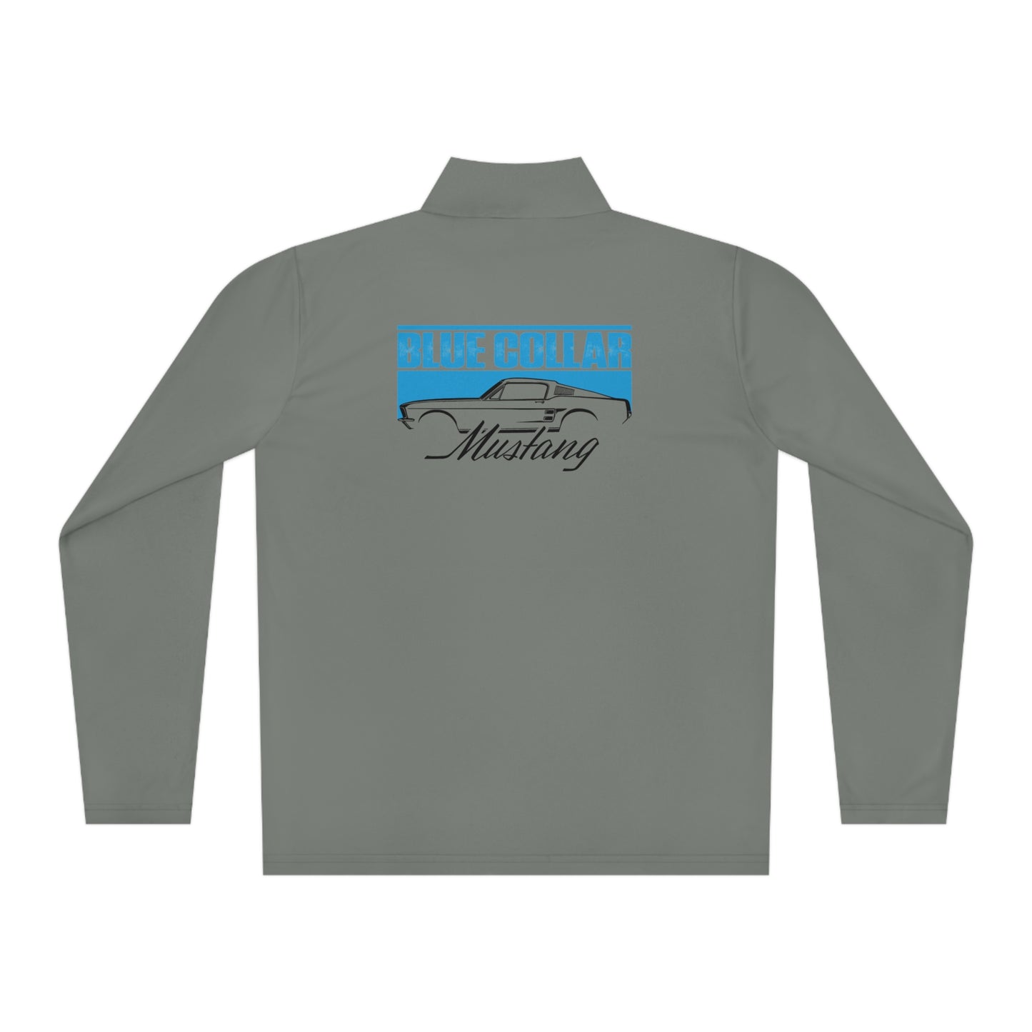 Blue Collar Mustang Quarter-Zip Pullover