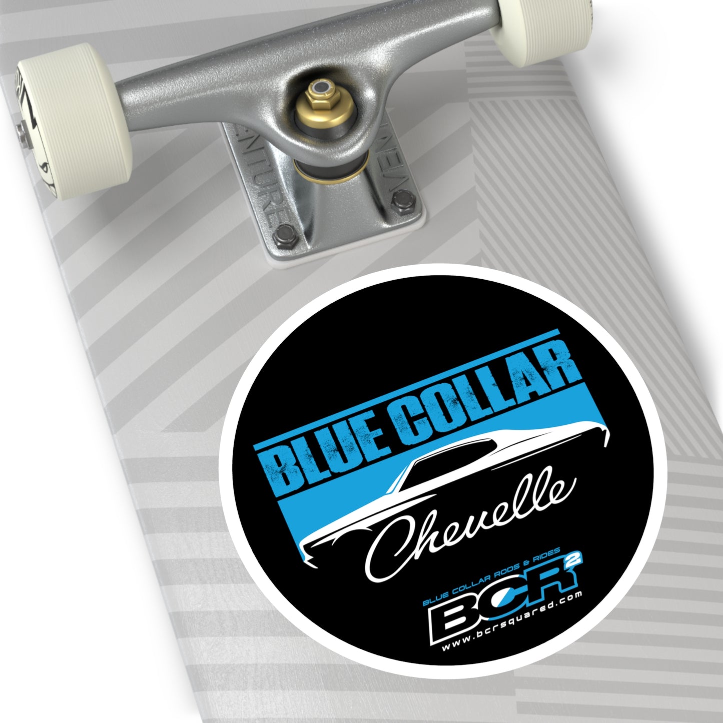 Blue Collar Chevelle Sticker